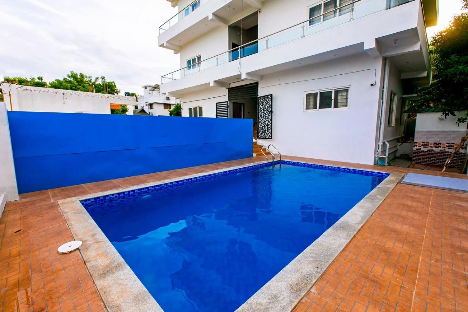 Apartamento Dreamland Retreat With Swimming Pool Kottakuppam Exterior foto